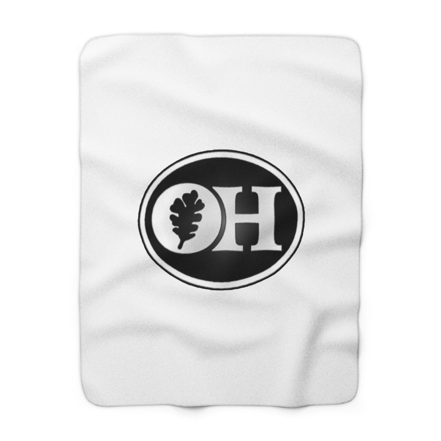 Oaks Sherpa Fleece Blanket